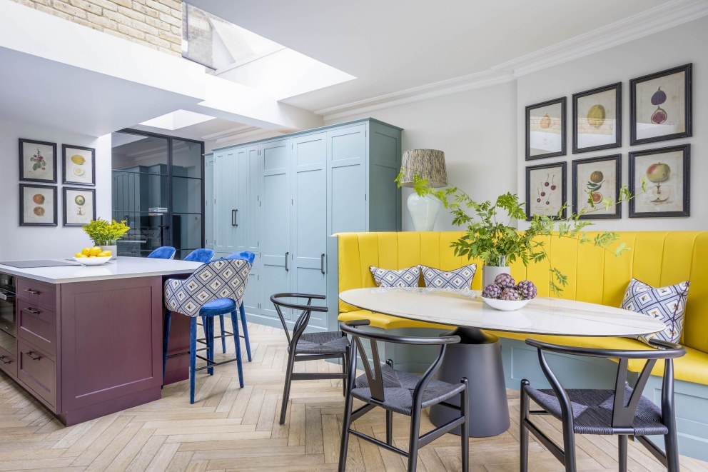 Colourful London family home | Kitchen | Interior Designers