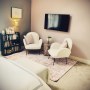 Hampshire Renovation Project - Master Bedroom | Reading Area | Interior Designers