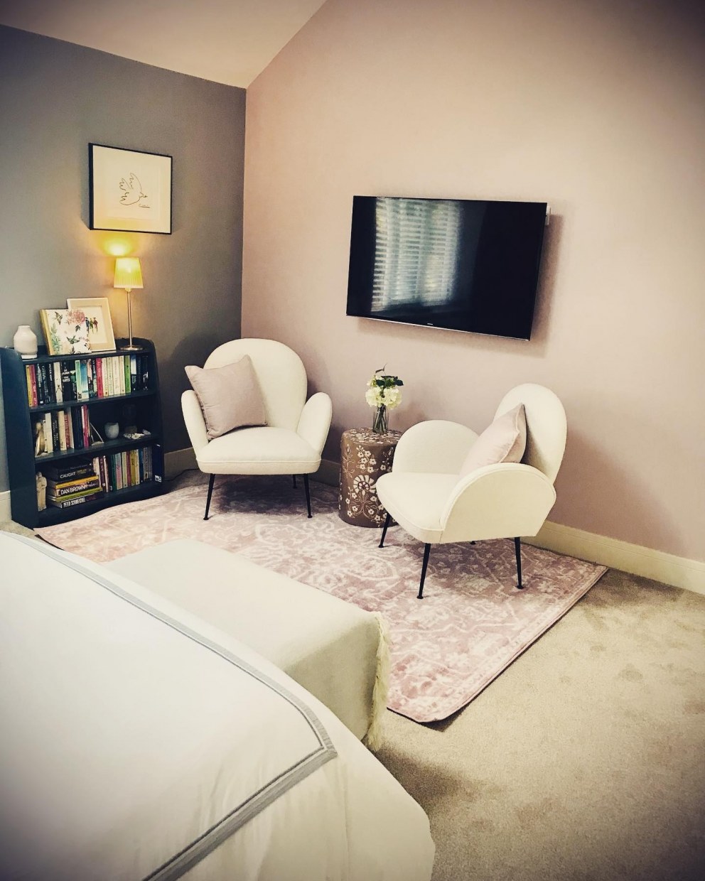 Hampshire Renovation Project - Master Bedroom | Reading Area | Interior Designers