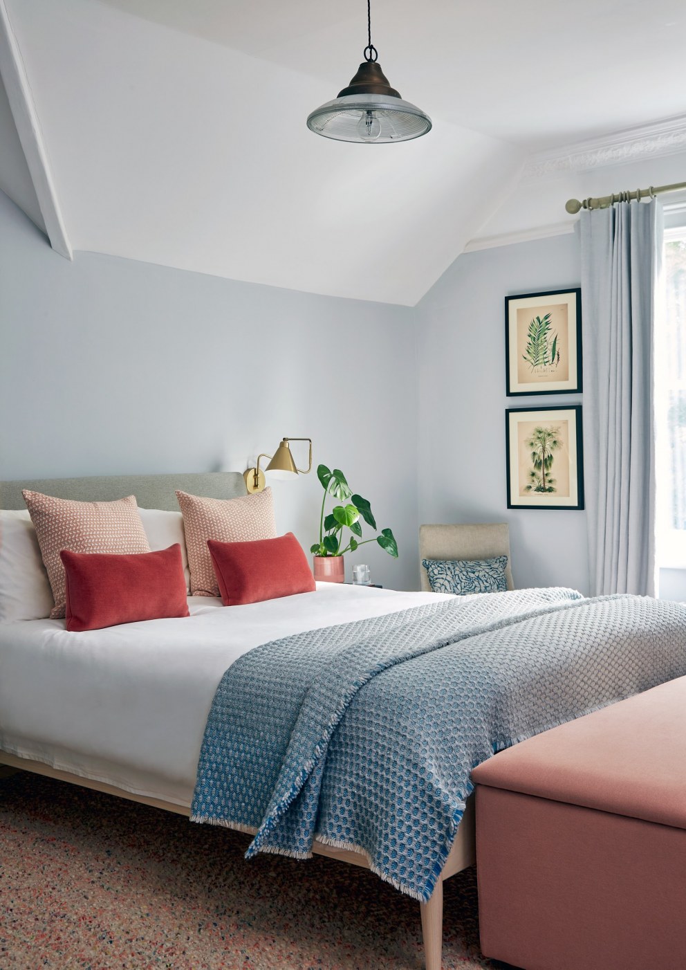 Tressillian Road | A calming bedroom  | Interior Designers