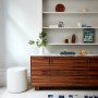 Tressillian Road | Bespoke walnut & marble sideboard | Interior Designers