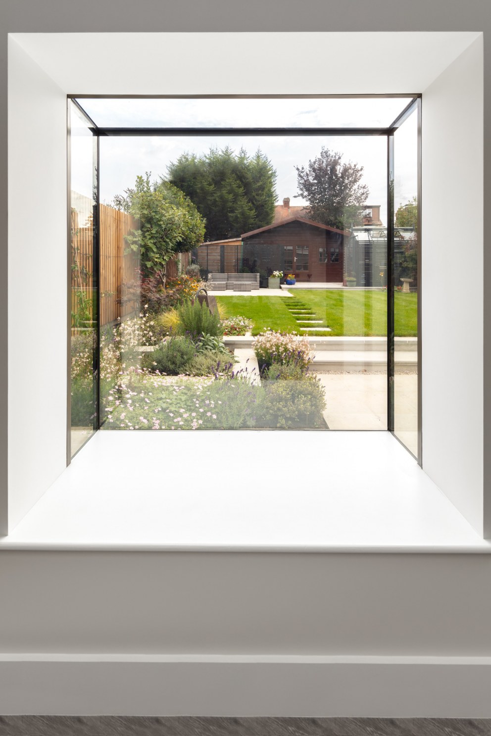 Cannon Hill Lane, SW London | New window / planting | Interior Designers