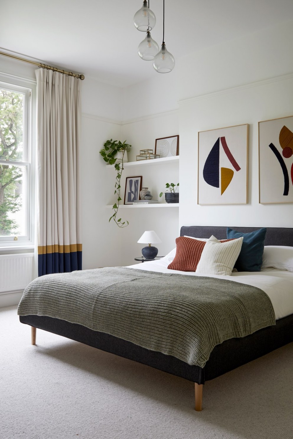 Leamington Spa Family Townhouse  | Master Bedroom  | Interior Designers