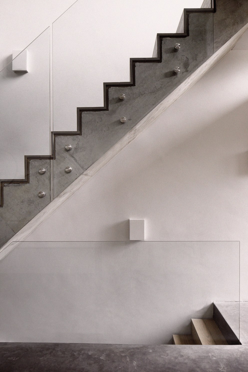 Teddington - New build home | Bespoke concrete staircase | Interior Designers