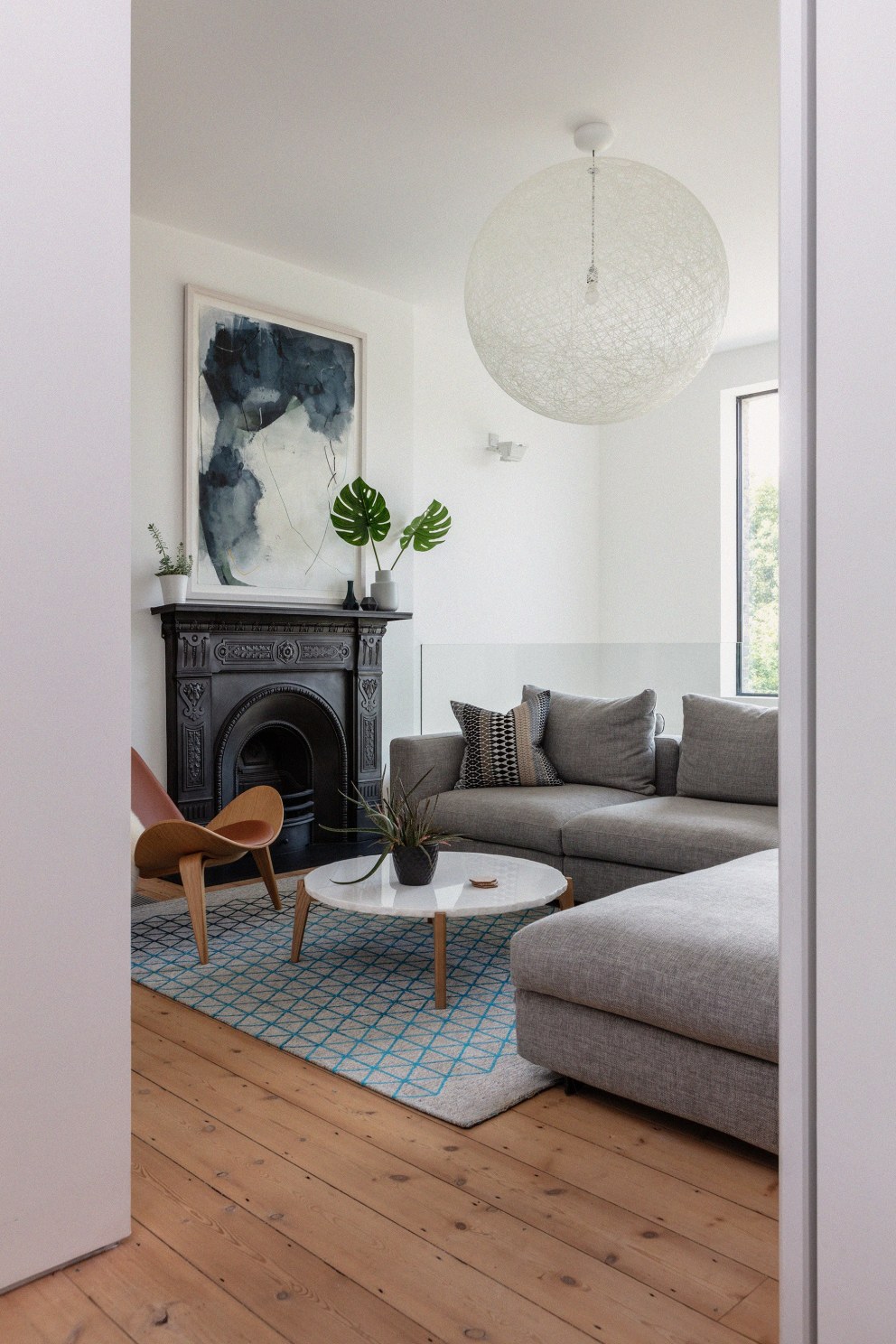 North London - Refurbishment and FF&E | Scandi style living room | Interior Designers