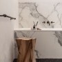 North London - Refurbishment and FF&E | Master bathroom with marble walls | Interior Designers