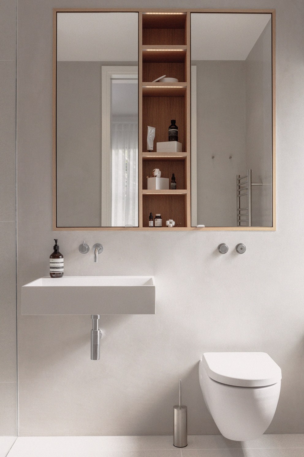 Chelsea - Refurbishment & FF&E | Scandi master bathroom | Interior Designers