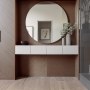 Wimbledon - New build home | Bespoke, contemporary entrance storage | Interior Designers