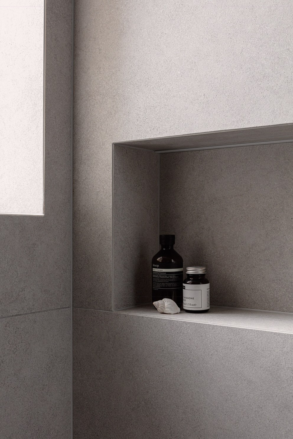 Belgravia - Refurbishment & FF&E | Bathroom shower niche detail | Interior Designers