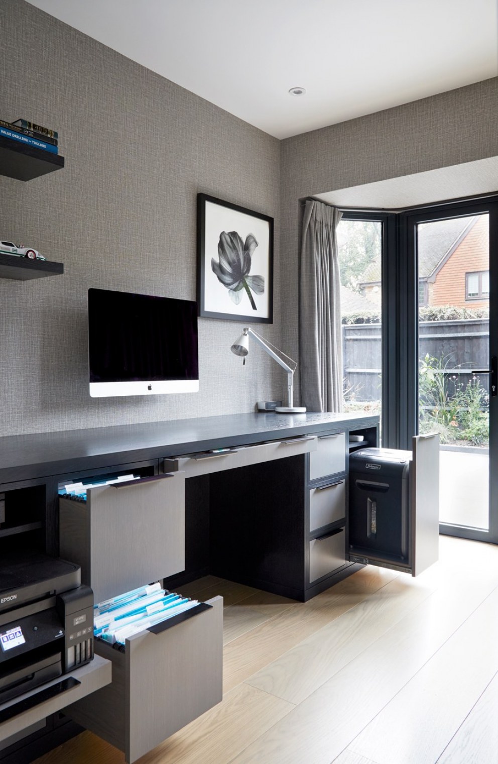 Maidenhead - Contemporary home | Home Office Bespoke Joinery | Interior Designers
