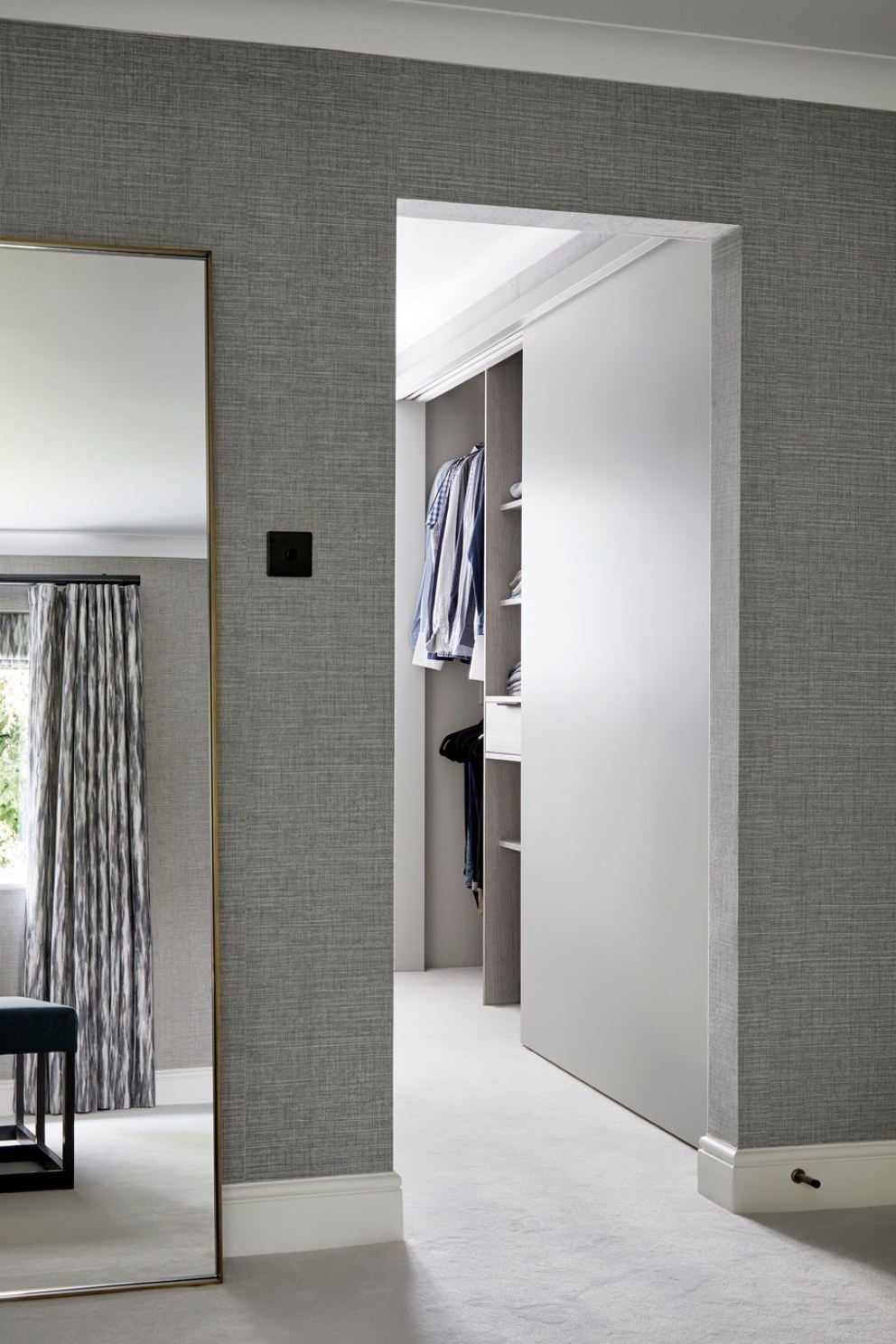 Maidenhead - Contemporary home | Master Bedroom Walk in Wardrobe | Interior Designers