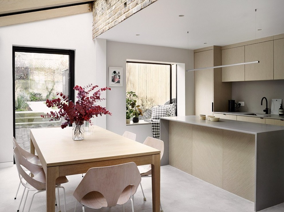 Peckham - Side return extension | Scandinavian kitchen-dining area | Interior Designers