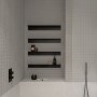 Victoria - Full flat refurbishment | Contemporary bathroom details | Interior Designers