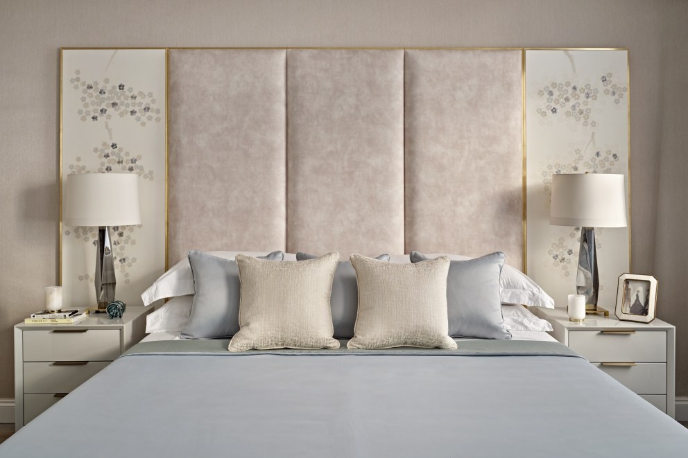 Luxury London Riverside House  | Master Bedroom  | Interior Designers