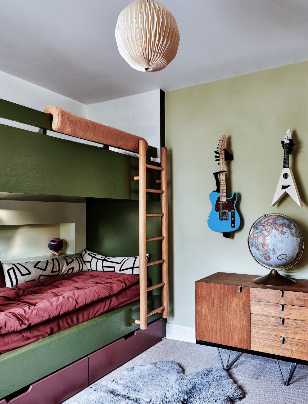 Glam 70s London Villa | Kid's bedroom | Interior Designers