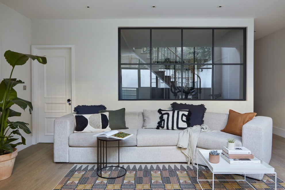 Fulham Large Family Home | Basement living room | Interior Designers