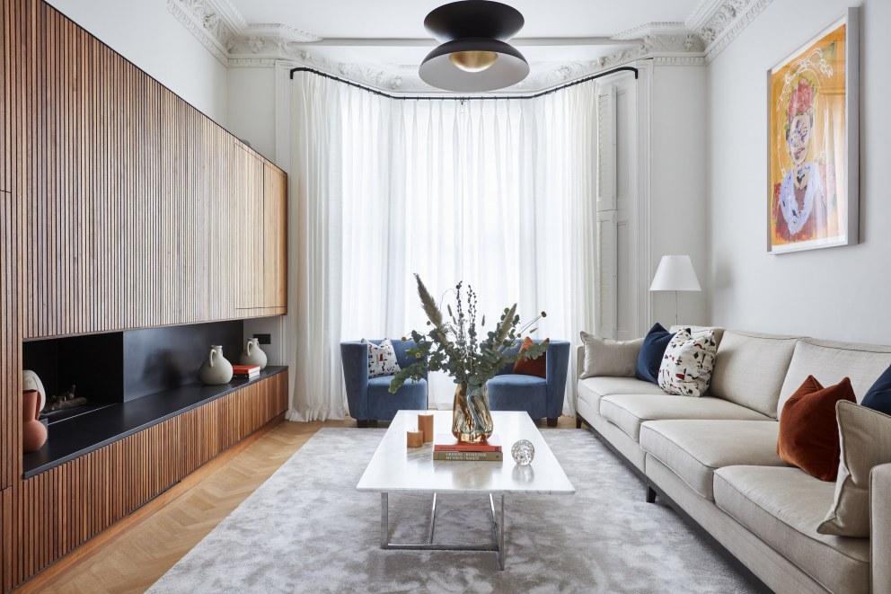 Little Venice family home | Living room | Interior Designers