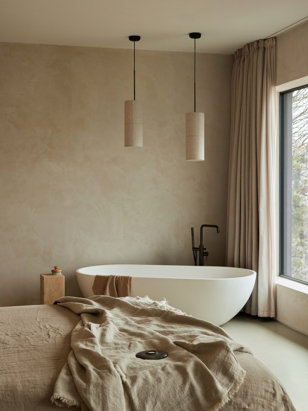 New build Hebridean home | Bedroom | Interior Designers