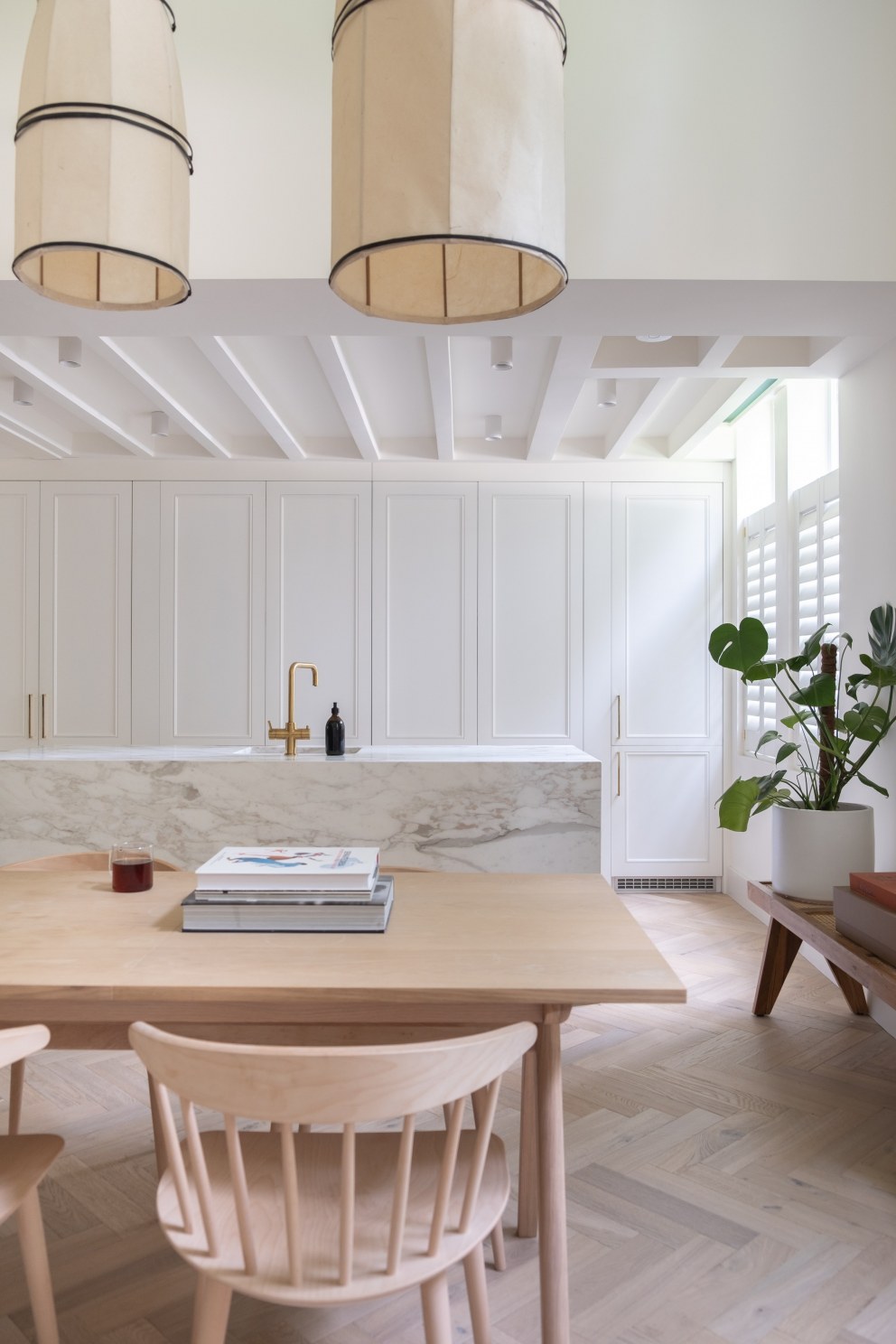Grade II listed Hackney apartment | Kitchen-dining space | Interior Designers