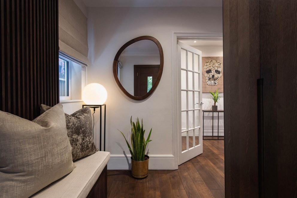 Entrance / Surrey family home - InteriorDesigners.net