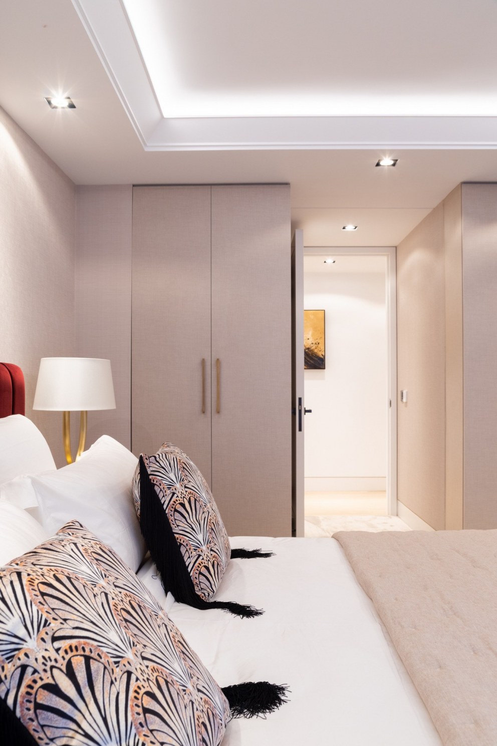 Bolsover Street W1 | guest bedroom  | Interior Designers