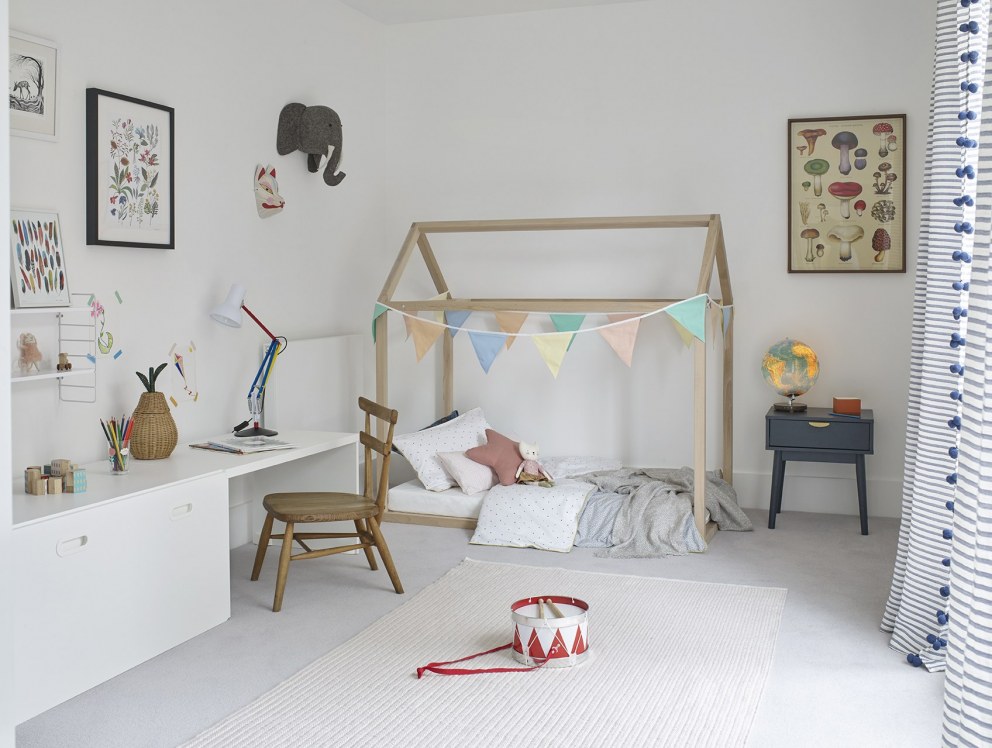 New Build, Crystal Palace | Simple and peaceful bedroom for a toddler | Interior Designers