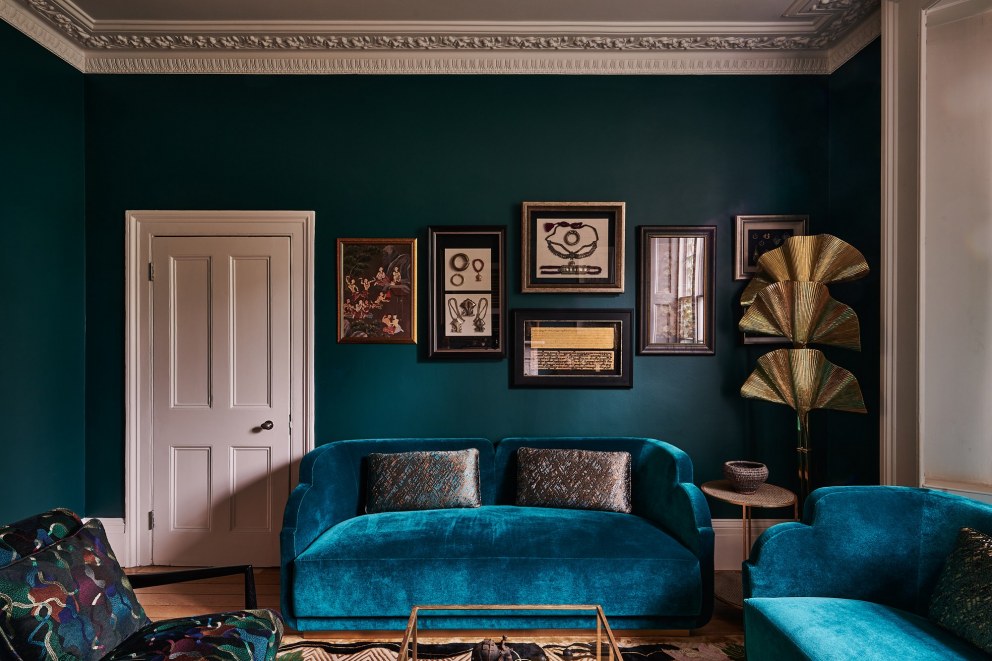 Notting Hill Town House  | Art Curtion Reception  | Interior Designers