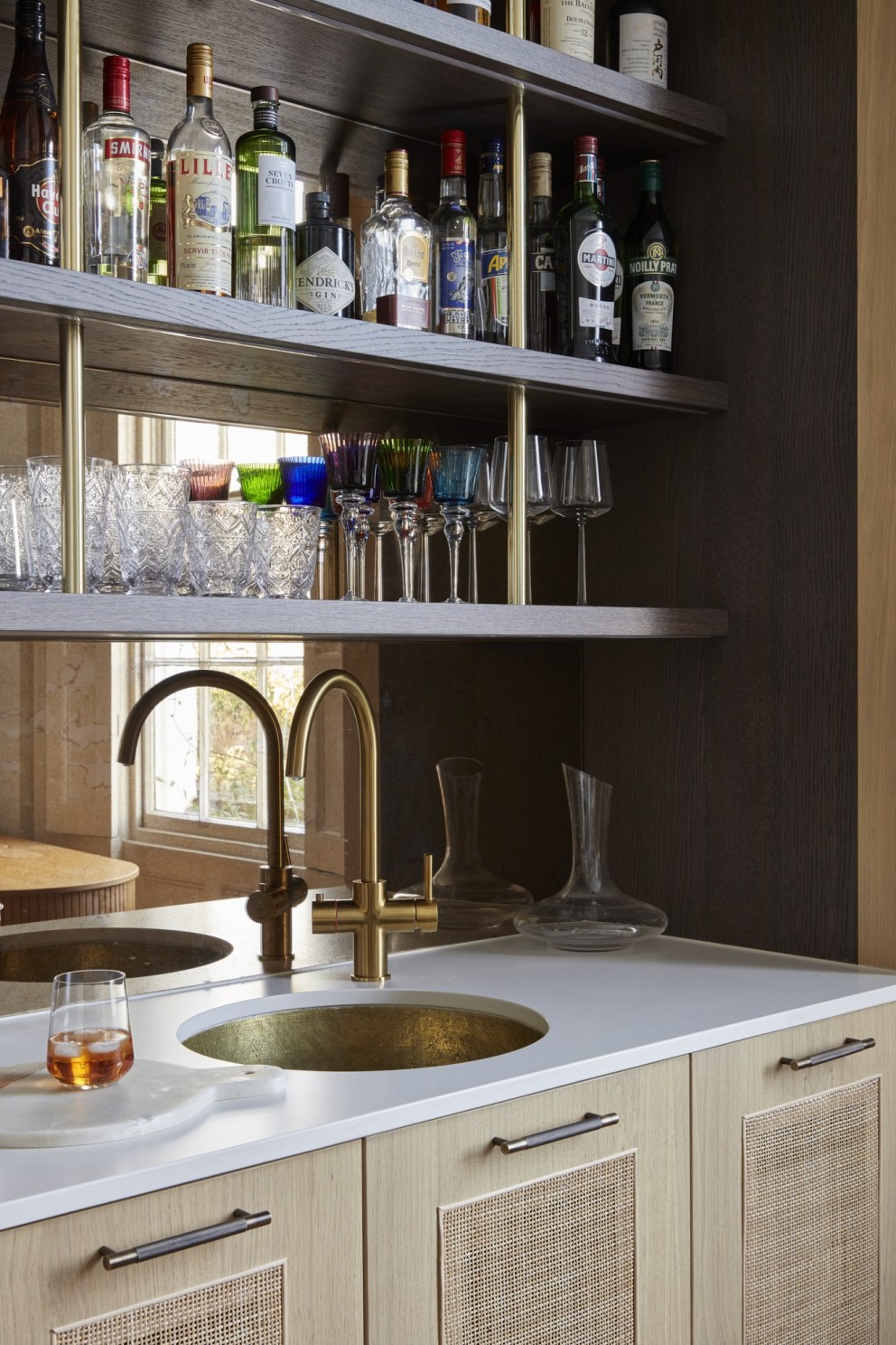 Bar Joinery / De Beauvoir House - InteriorDesigners.net