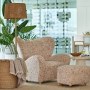 Family Retreat, Nevada | Great Room, armchair detail | Interior Designers