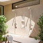 Family Retreat, Nevada | Master Bathroom, Outdoor Shower | Interior Designers