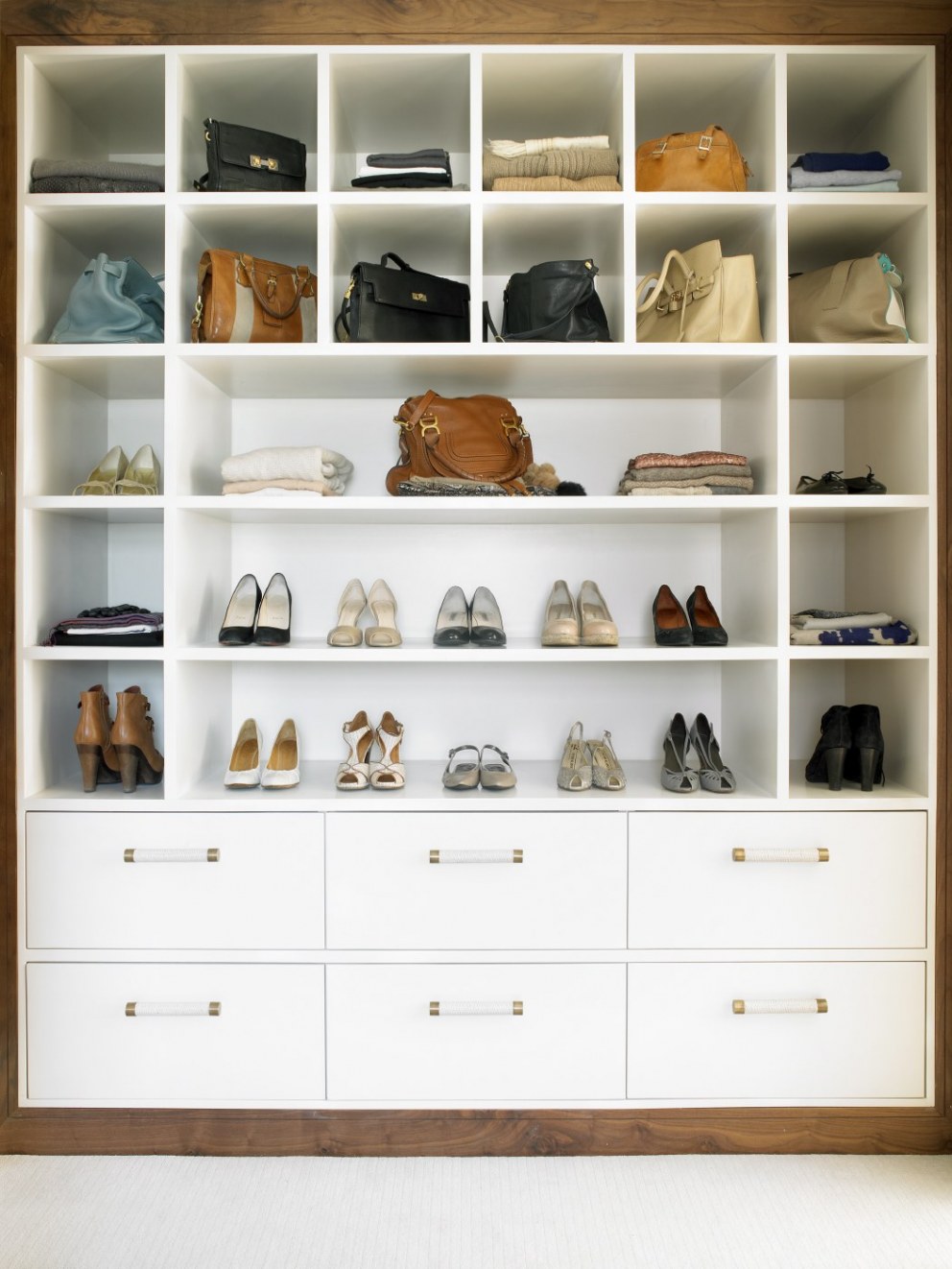 Richmond Arts & Crafts Family Home | Master Dressing Room, Shoe Cupboard Detail | Interior Designers