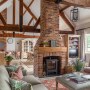 Hampshire barn | sitting room | Interior Designers