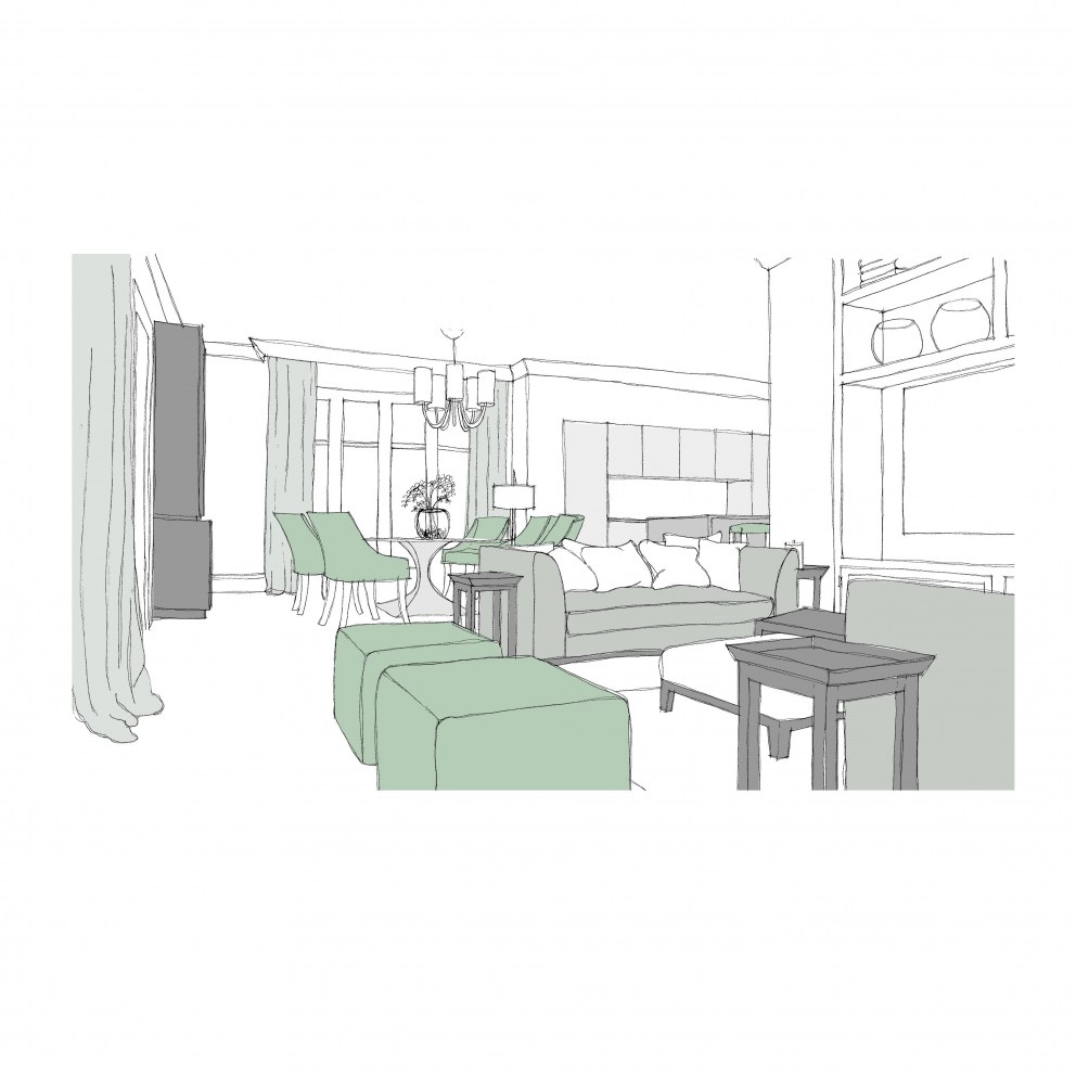 Visual 1 / Cardiff development - Design in progress - InteriorDesigners.net