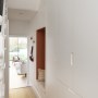 Northcote House | Hallway bench area & storage | Interior Designers