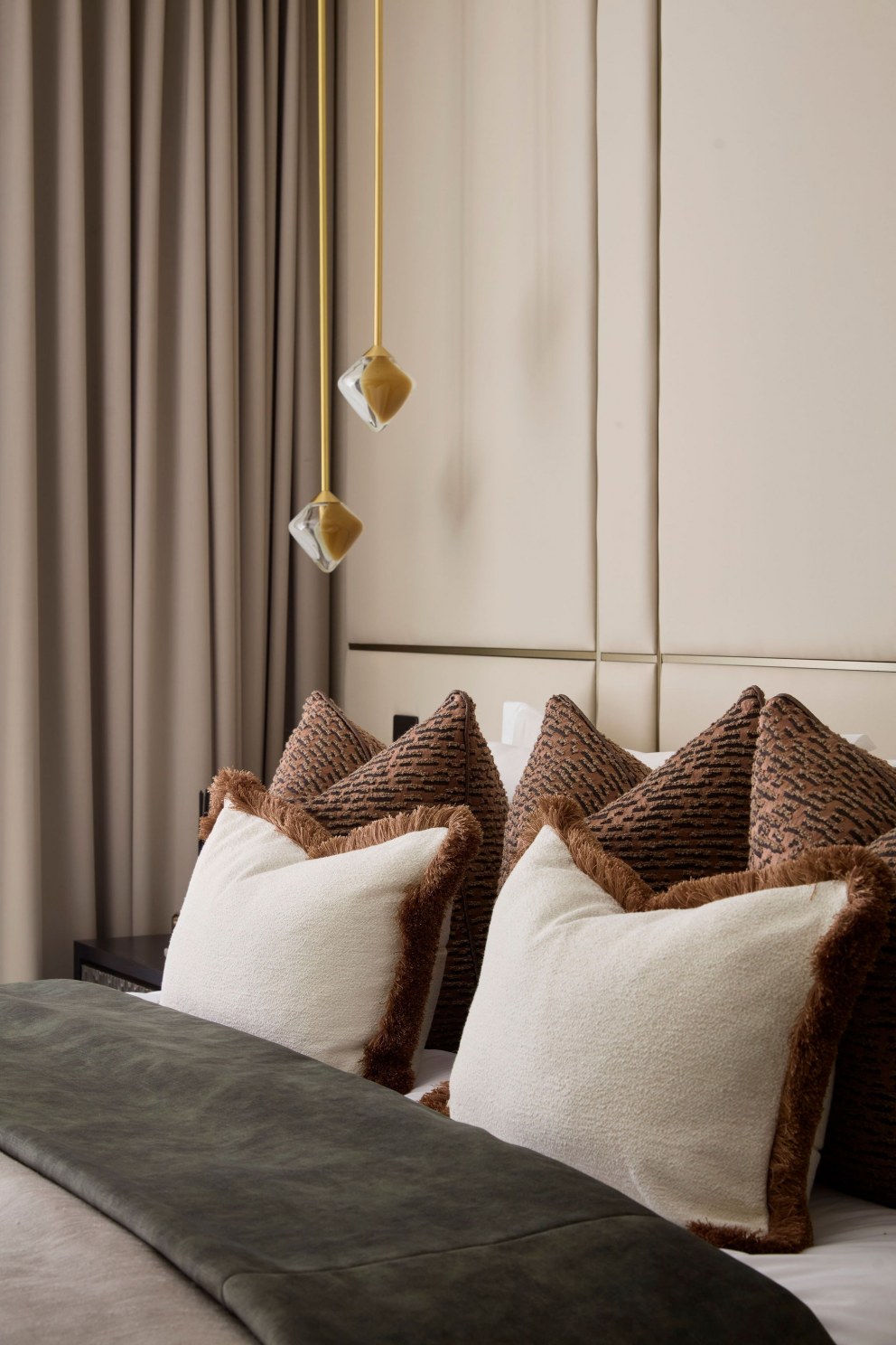 Nine Elms Show Home  | Master bedoom  | Interior Designers