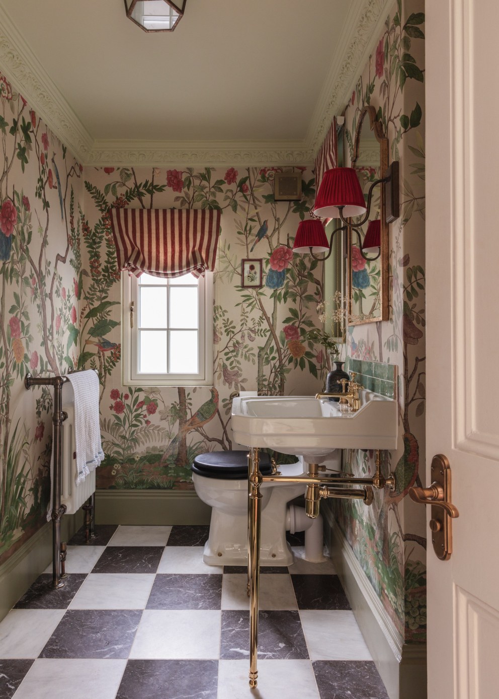 Transformed Edwardian Home | Powder Room | Interior Designers