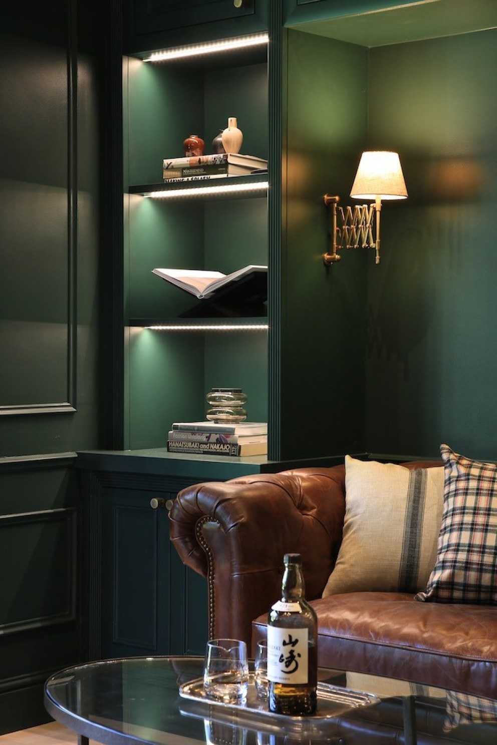 Ascot Refurbishment | Green study | Interior Designers