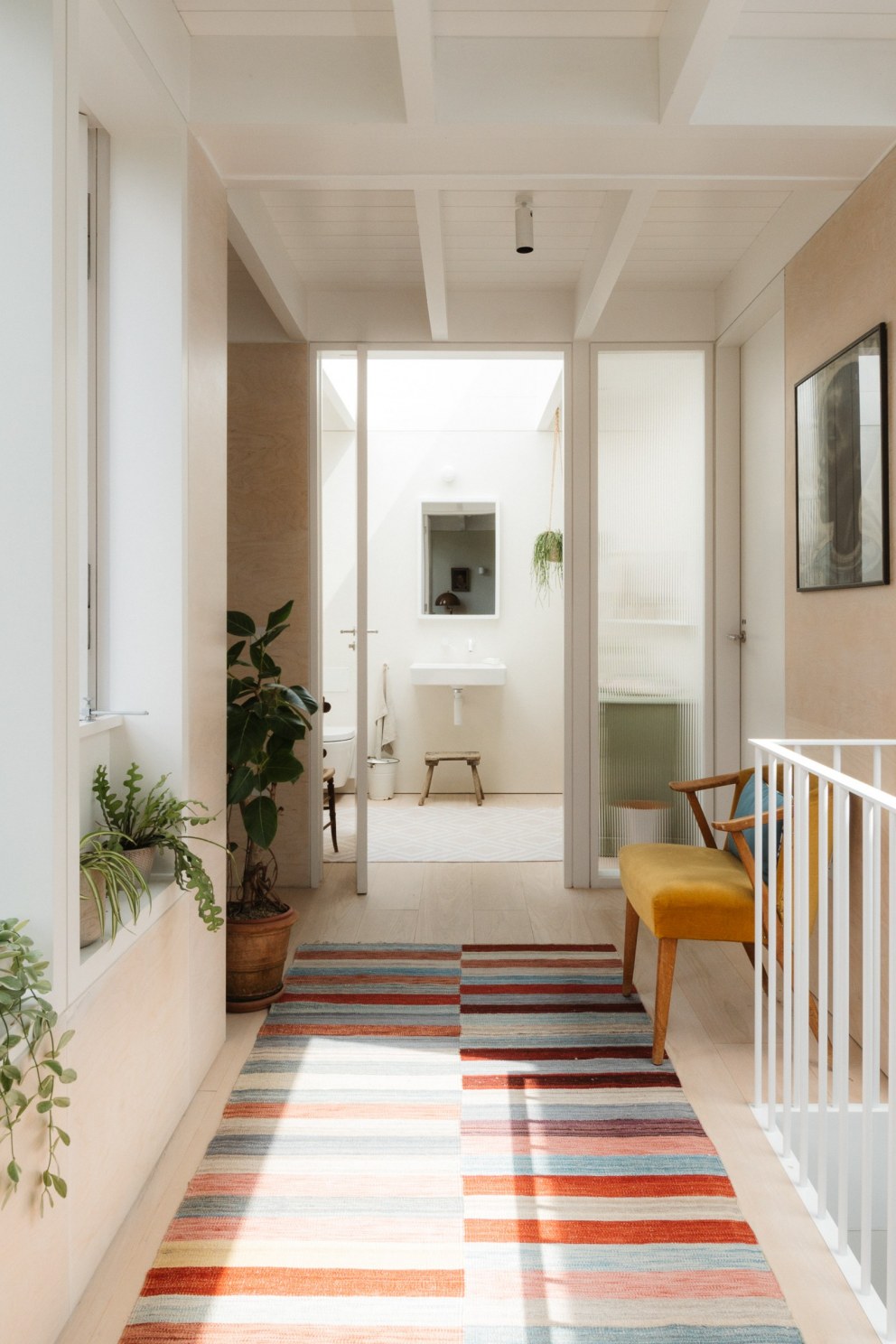 Coach House, East Dulwich | Contemporary Family Landing Area | Interior Designers