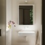 Coach House, East Dulwich | Calm minimal en suite bathroom | Interior Designers