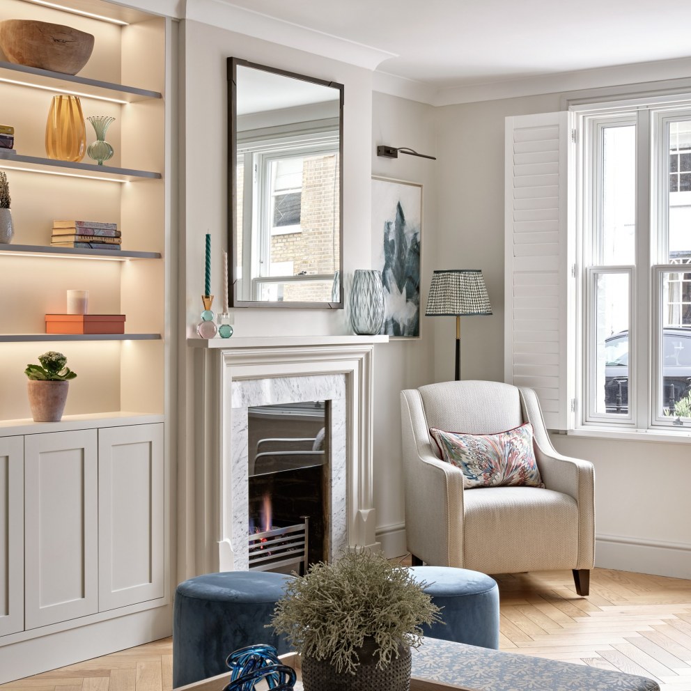 Little Chelsea, Barnes | Sitting Room | Interior Designers