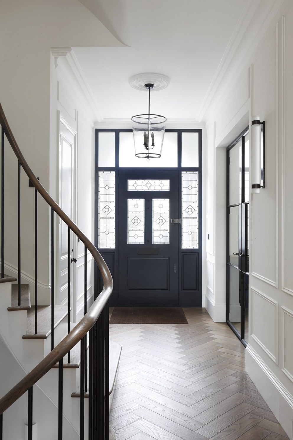 Neutral Entrance Hall / Wandsworth Family Home - InteriorDesigners.net
