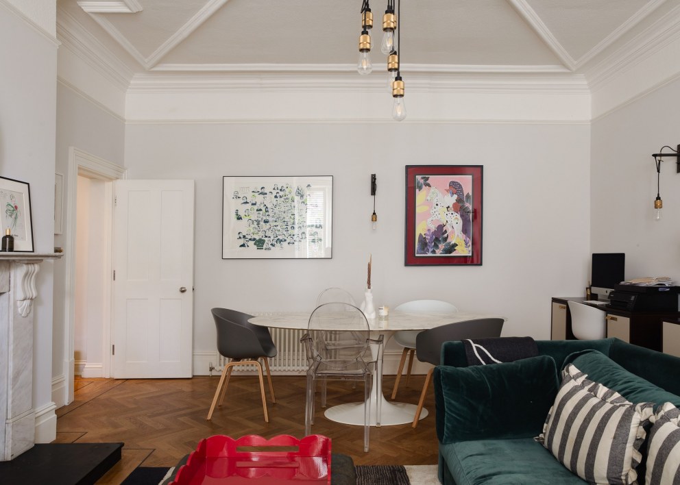 Whitehall Park apartment build and refurbishment | Dining space | Interior Designers