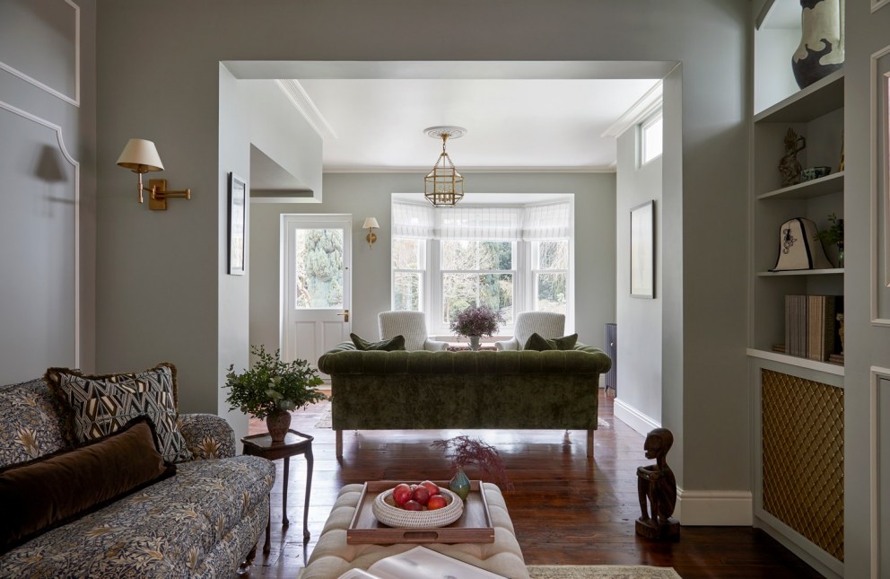 Georgian Home: Blending Old and New | View through to Bay | Interior Designers