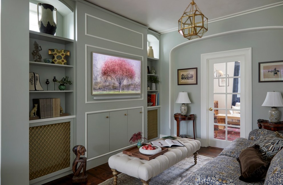 Georgian Home: Blending Old and New | Custom TV Joinery | Interior Designers