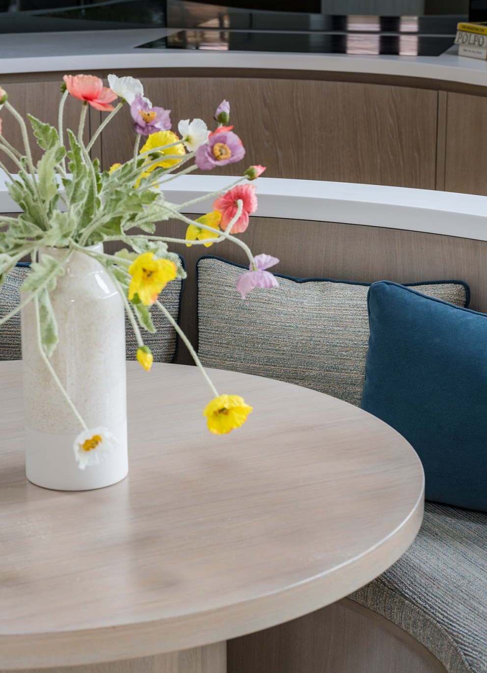 Sussex Kitchen | Seating Detail | Interior Designers