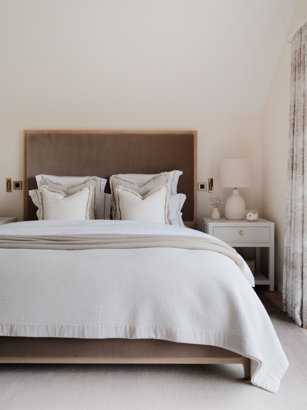 WEST SUSSEX CONTEMPORARY FARMHOUSE | The master suite | Interior Designers