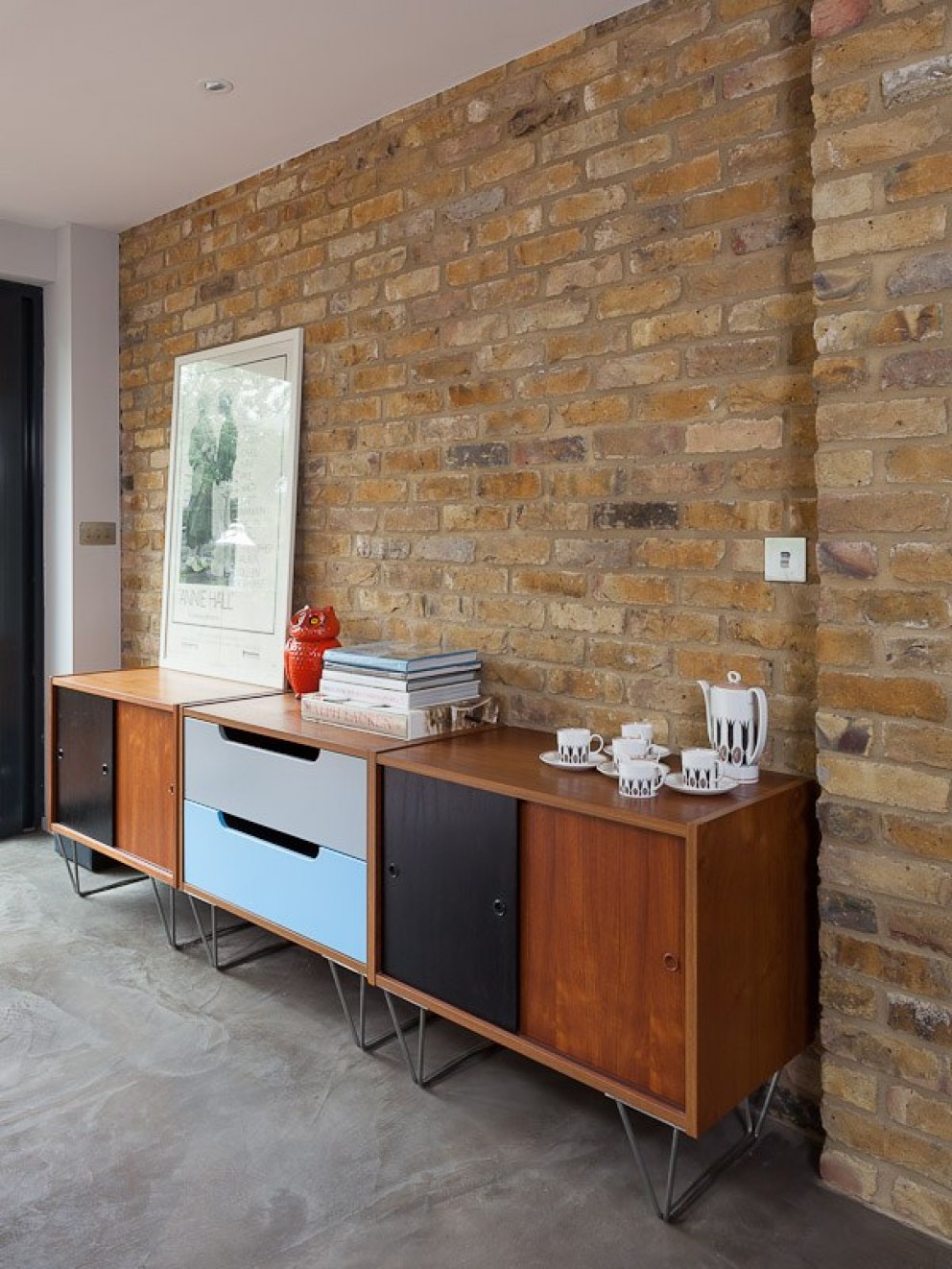 Kingston Basement Kitchen | Vintage Retro Sideboard | Interior Designers