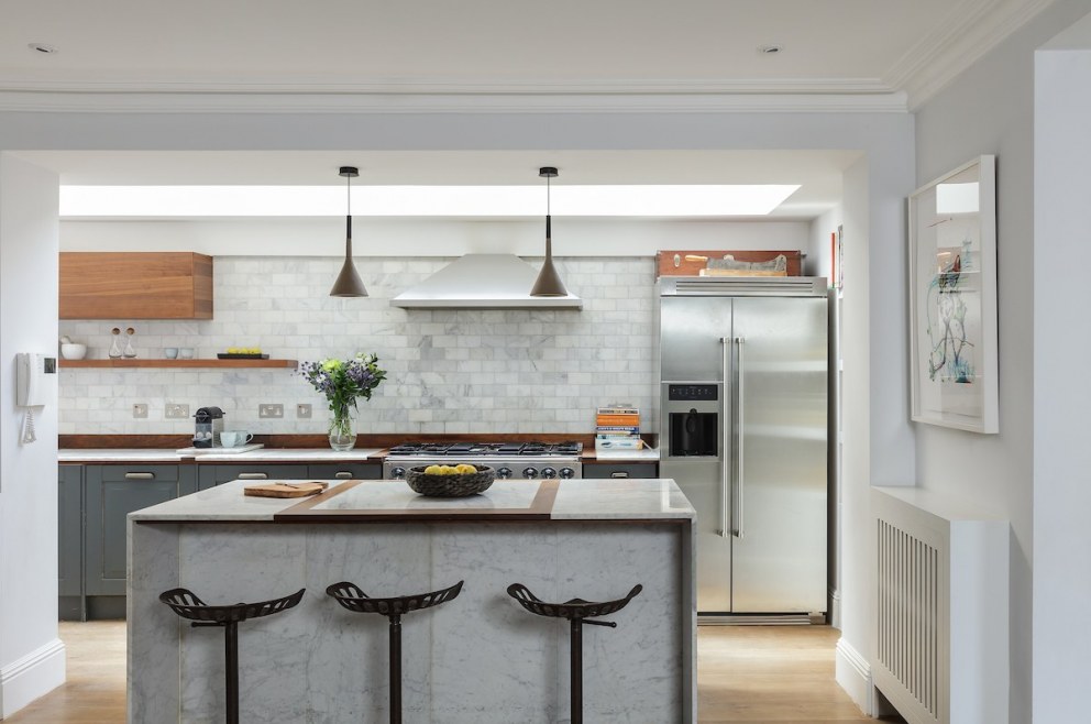 Belsize Park Basement Apartment | Basement Apartment - Kitchen | Interior Designers