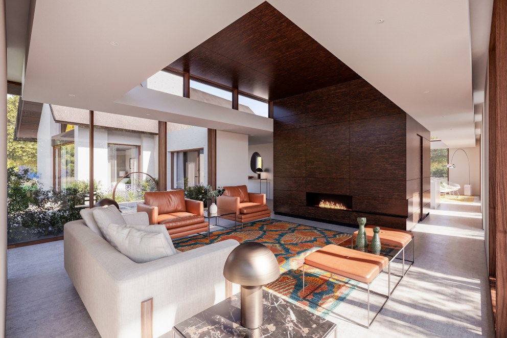 Open Plan Living/Dining/Kitchen/Pantry / Thatch House ...