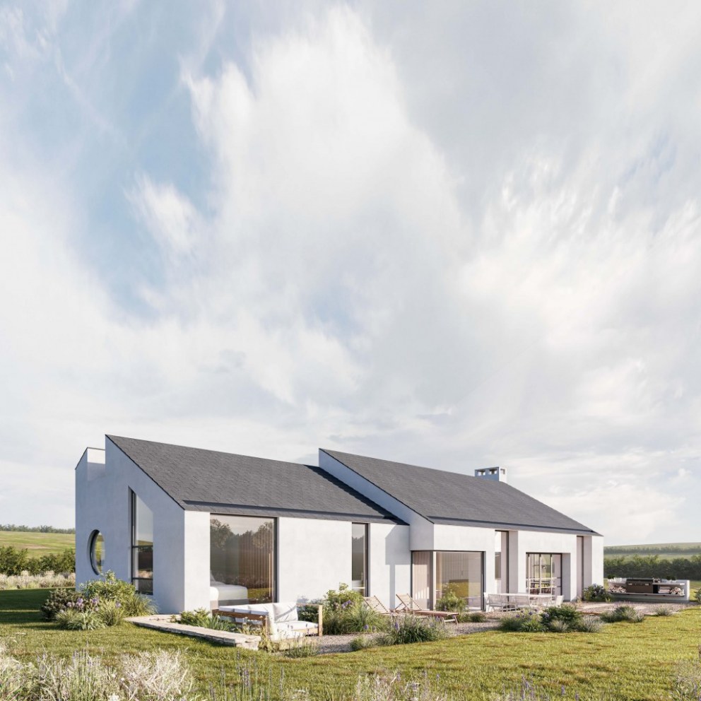 Ballyhoulihan | External front  | Interior Designers